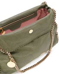olivgrüne Shopper Tasche von Stella McCartney