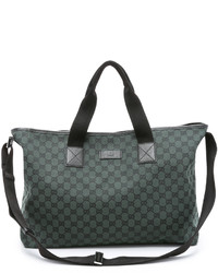 olivgrüne Shopper Tasche von Gucci