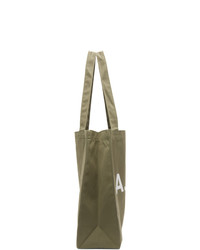 olivgrüne Shopper Tasche von A.P.C.