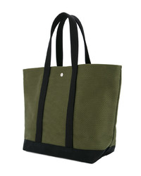 olivgrüne Shopper Tasche von Cabas