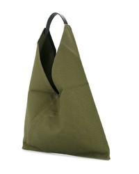 olivgrüne Shopper Tasche von Cabas