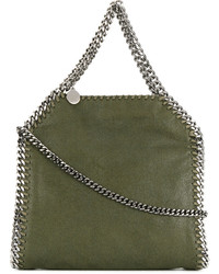 olivgrüne Shopper Tasche von Stella McCartney