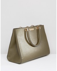 olivgrüne Shopper Tasche von Carvela