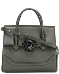 olivgrüne Shopper Tasche von Versace
