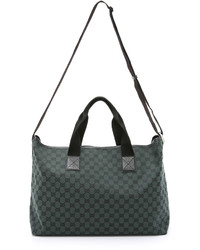 olivgrüne Shopper Tasche von Gucci