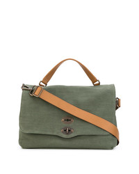 olivgrüne Shopper Tasche von Zanellato