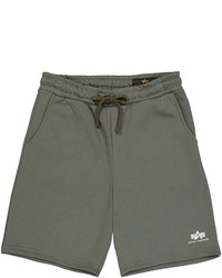 olivgrüne Shorts von Alpha Industries