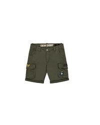 olivgrüne Shorts von Alpha Industries