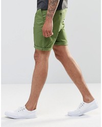 olivgrüne Shorts von Asos