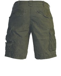 olivgrüne Shorts von CODE-ZERO