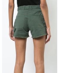 olivgrüne Shorts von Nili Lotan