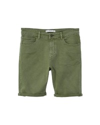 olivgrüne Shorts von Mango Man