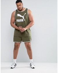 olivgrüne Shorts von Puma