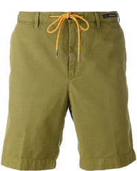 olivgrüne Shorts von Pt01