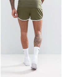 olivgrüne Shorts von Puma