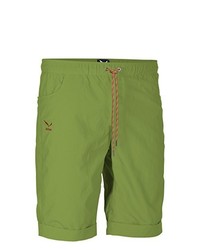 olivgrüne Shorts von Salewa