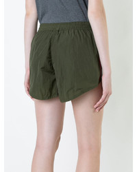 olivgrüne Shorts von The Upside