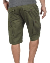 olivgrüne Shorts von Solid