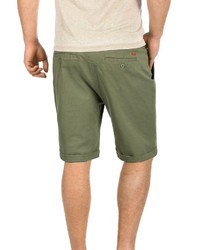 olivgrüne Shorts von Solid