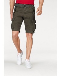 olivgrüne Shorts von Superdry