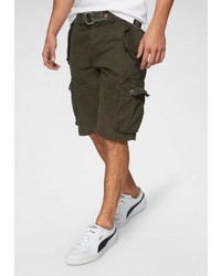 olivgrüne Shorts von Superdry