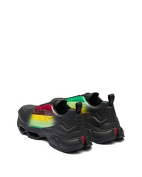 olivgrüne Slip-On Sneakers von Prada