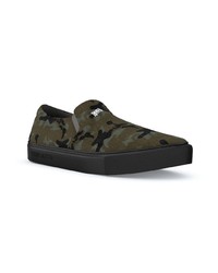 olivgrüne Slip-On Sneakers von Swear