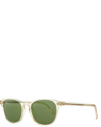 olivgrüne Sonnenbrille