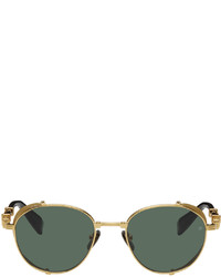 olivgrüne Sonnenbrille von Balmain