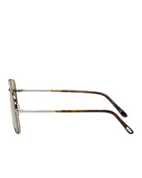 olivgrüne Sonnenbrille von Tom Ford