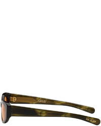 olivgrüne Sonnenbrille von FLATLIST EYEWEAR