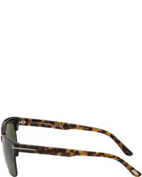 olivgrüne Sonnenbrille von Tom Ford