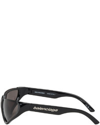 olivgrüne Sonnenbrille von Balenciaga