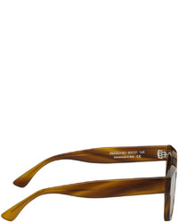 olivgrüne Sonnenbrille von Thierry Lasry