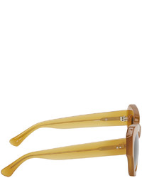 olivgrüne Sonnenbrille von Dries Van Noten