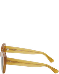 olivgrüne Sonnenbrille von Dries Van Noten