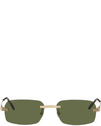 olivgrüne Sonnenbrille von Cartier