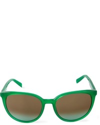 olivgrüne Sonnenbrille von Celine