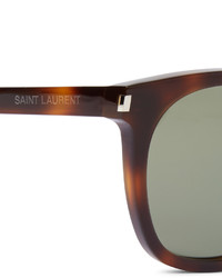 olivgrüne Sonnenbrille von Saint Laurent