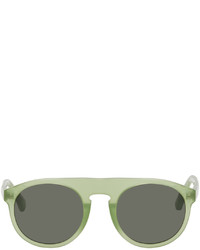 olivgrüne Sonnenbrille von Dries Van Noten