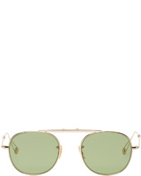 olivgrüne Sonnenbrille von Garrett Leight