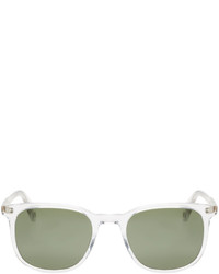 olivgrüne Sonnenbrille von Garrett Leight