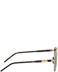 olivgrüne Sonnenbrille von Gucci