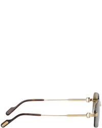 olivgrüne Sonnenbrille von Cartier