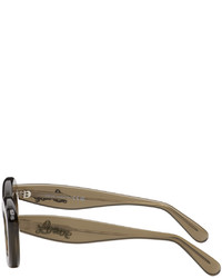 olivgrüne Sonnenbrille von Loewe