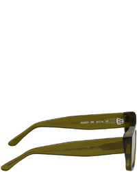 olivgrüne Sonnenbrille von Thierry Lasry