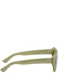 olivgrüne Sonnenbrille von Dries Van Noten