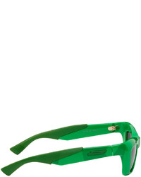 olivgrüne Sonnenbrille von Bottega Veneta
