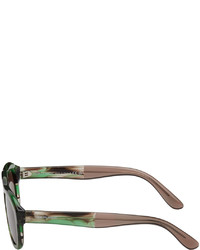 olivgrüne Sonnenbrille von Giorgio Armani