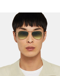 olivgrüne Sonnenbrille von Mr Leight